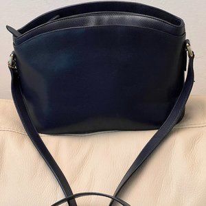 Vintage Coach Madison Leather Triple Compartment Crossbody Shoulder Bag